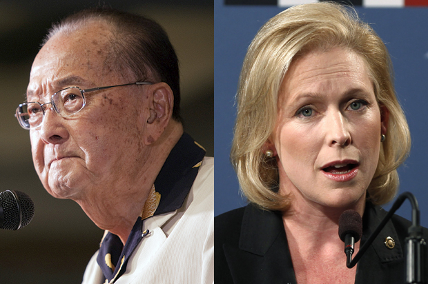 Daniel Inouye, Kirsten Gillibrand (AP/Marco Garcia/Mike Groll)