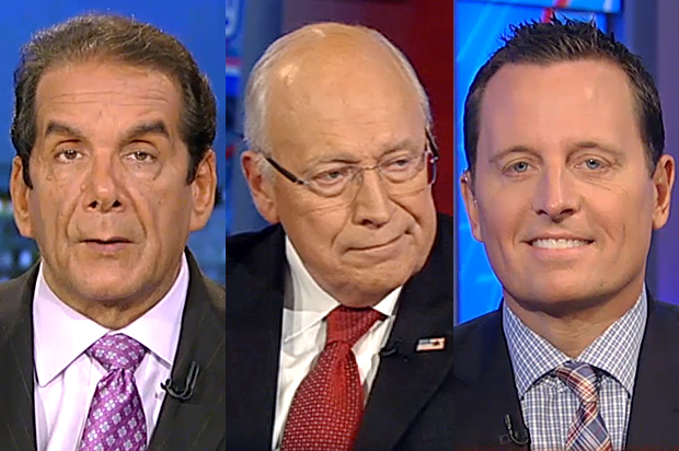 Charles Krauthammer, Dick Cheney, Richard Grenell (Fox News)
