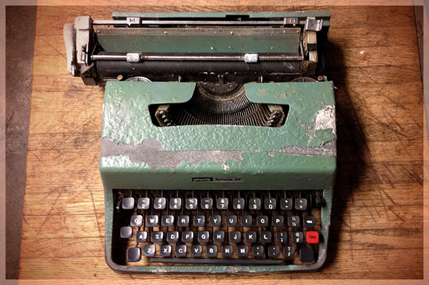 The author's first word-processor. (Andrew Leonard)