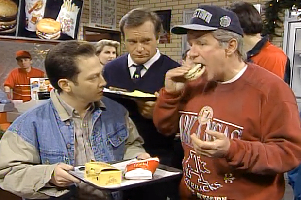 Phil Hartman as Bill Clinton on "Saturday Night Live" (NBC)