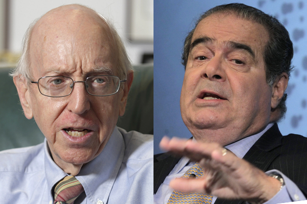 Richard Posner, Antonin Scalia (Reuters/John Gress/Brendan Mcdermid)