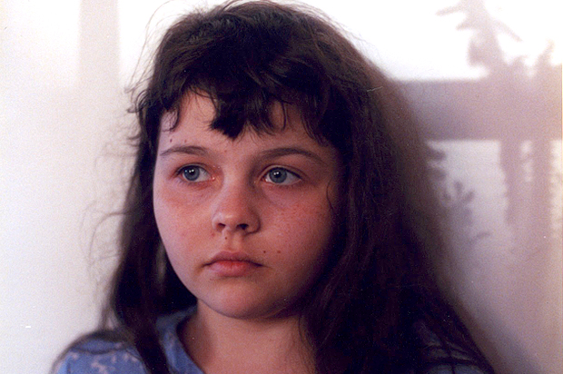 A photo of the author as a little girl