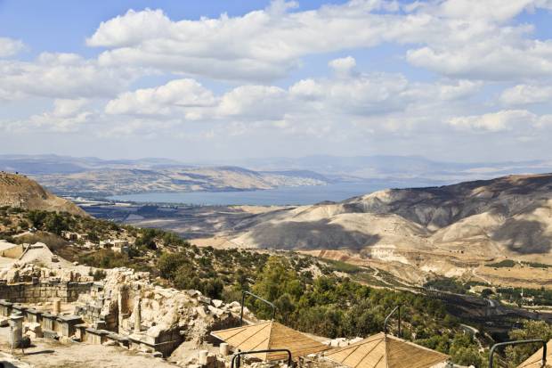 Sea of Galilee from Jordan (<a href='url to photographer'>Ahmad A Atwah</a> via <a href='http://www.shutterstock.com/'>Shutterstock</a>)