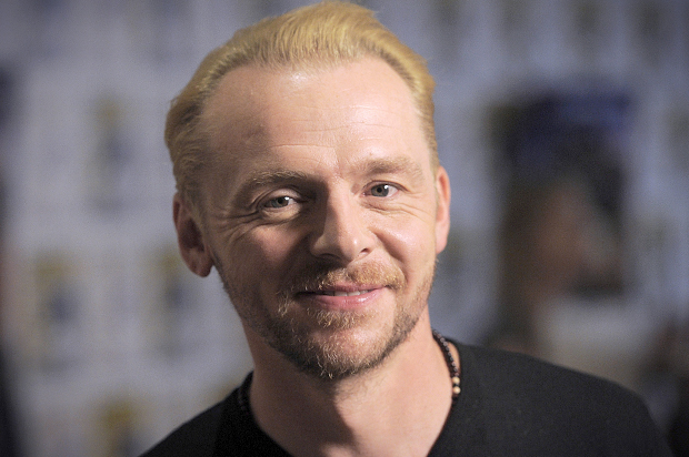 Simon Pegg (AP/Chris Pizzello)