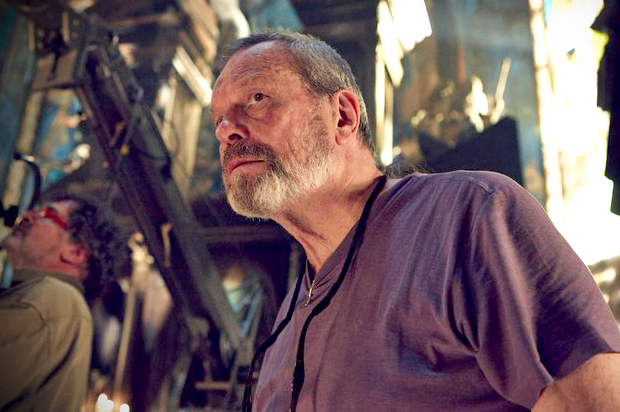 Terry Gilliam, on the set of "The Zero Theorem" (Amplify Releasing)
