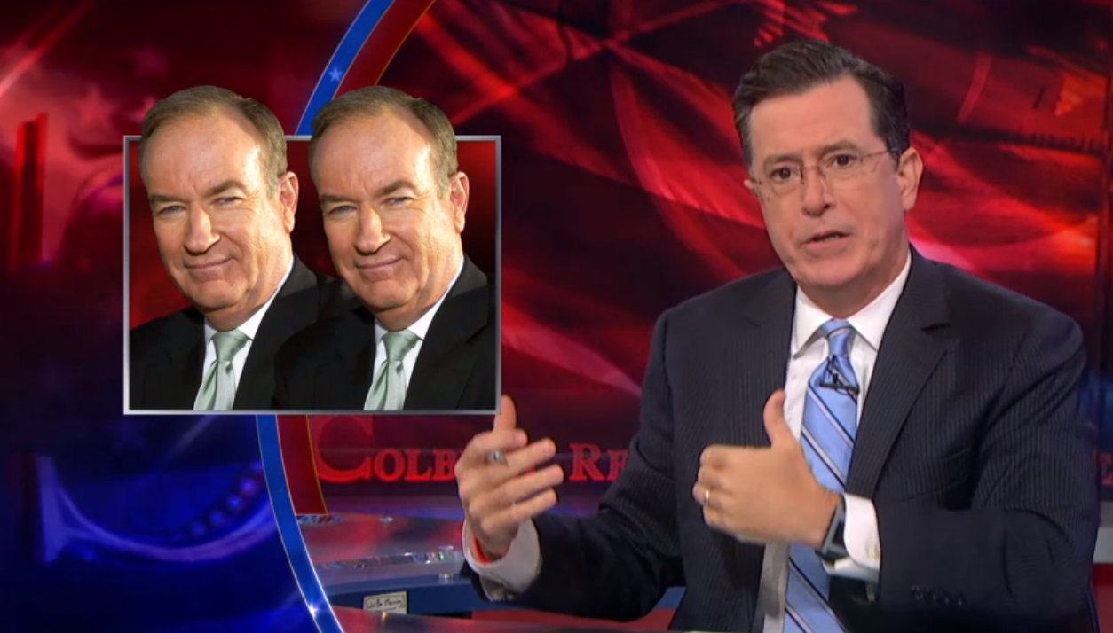 (screenshot/"The Colbert Report")