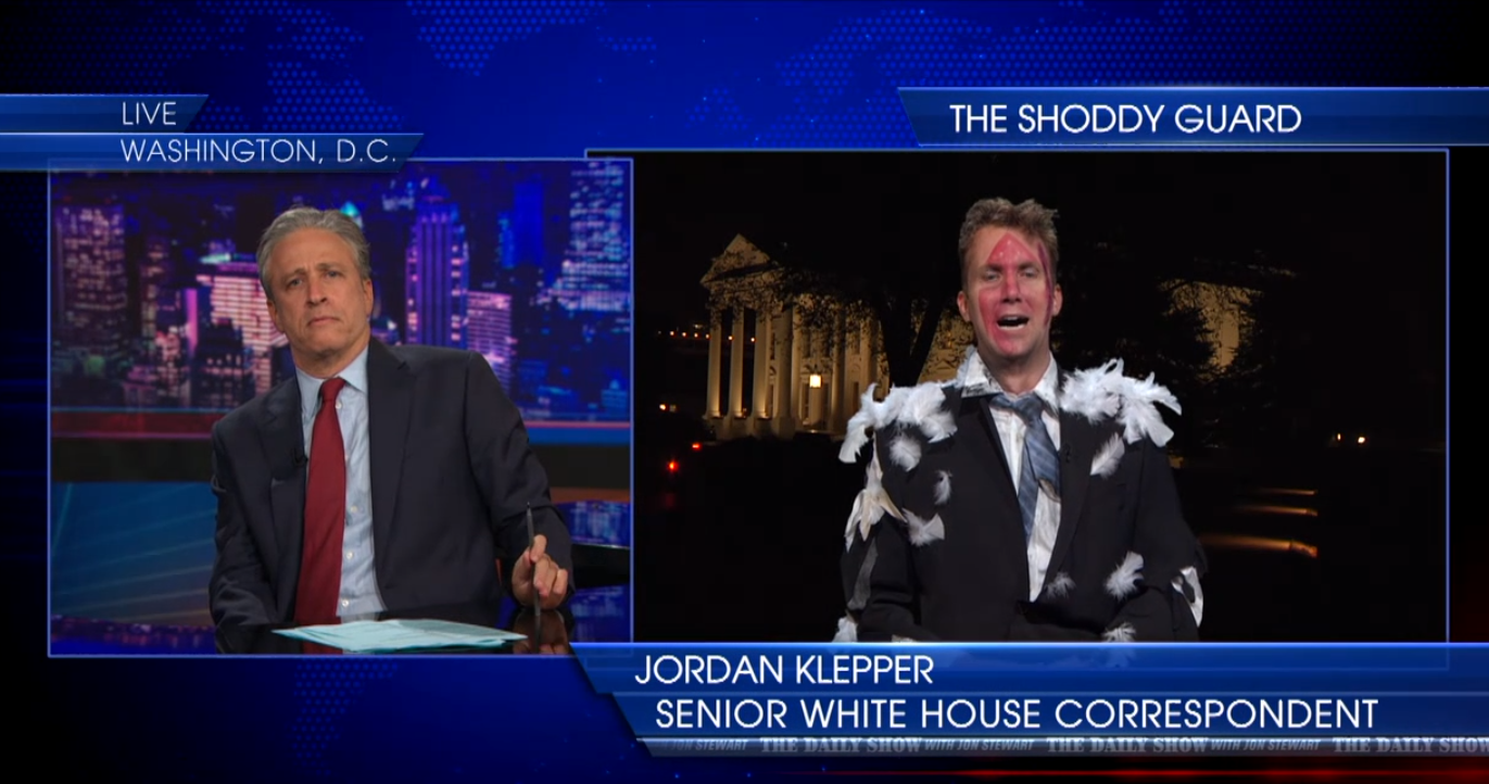 Stewart and Jordan Klepper (screenshot/"The Daily Show")