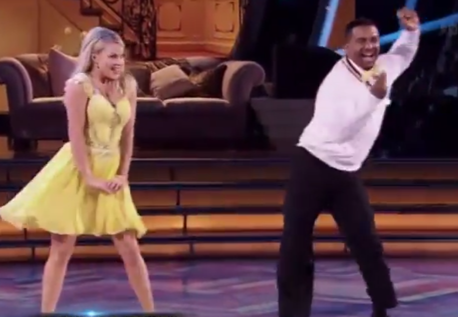 Alfonso Ribeiro and Witney Carson (screenshot/"Dancing with the Stars")