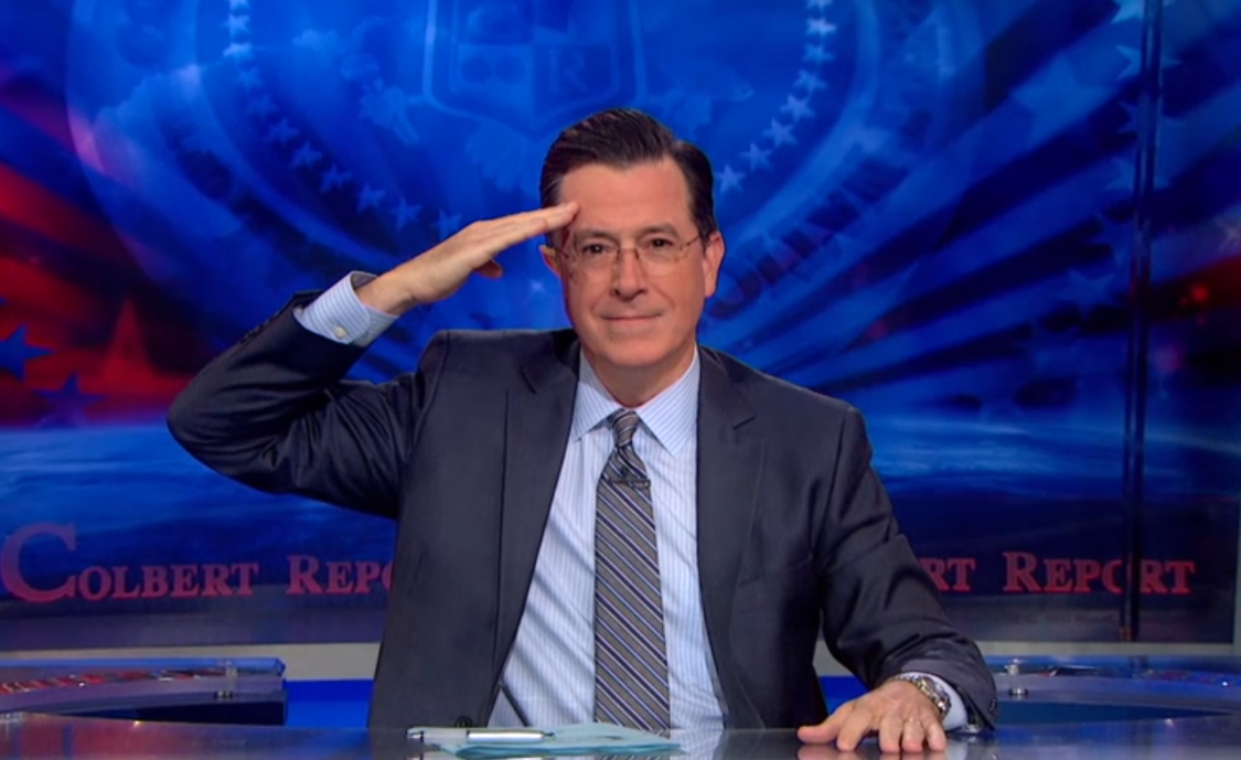Stephen Colbert (screenshot/"The Colbert Report")