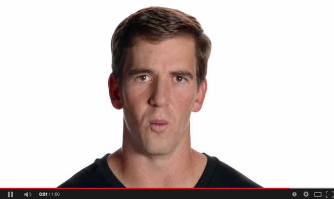 Eli Manning (YouTube)