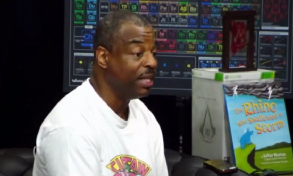 LeVar Burton reads "Go The F**k to Sleep" (YouTube/William Girdler)