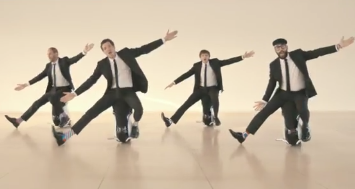 OK Go video for "I Won't Let You Down" (OK Go/YouTube)