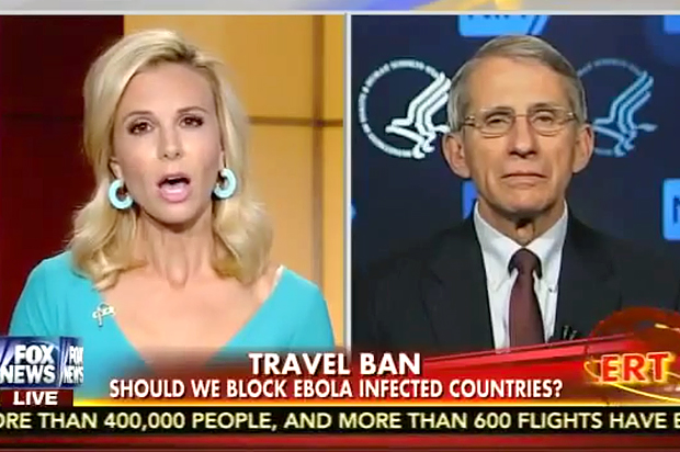 Elisabeth Hasselbeck, Anthony Fauci (Fox News)