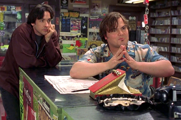 John Cusack and Jack Black in "High Fidelity" (Touchstone Pictures)