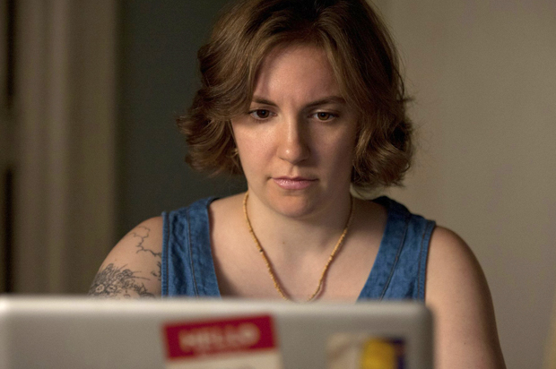 Lena Dunham on "Girls" (HBO)