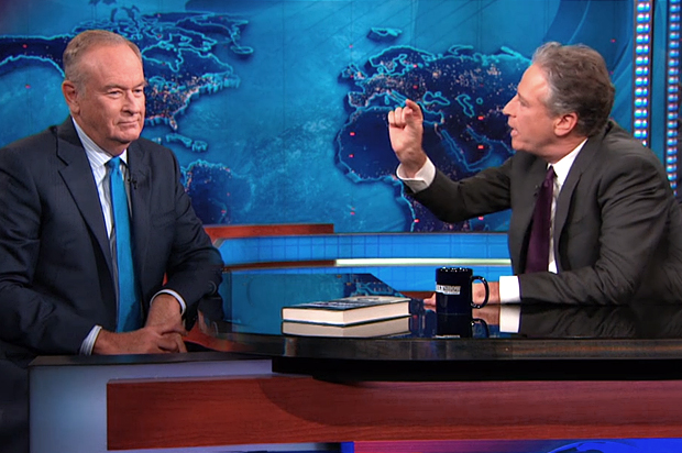 Bill O'Reilly, Jon Stewart (Comedy Central)