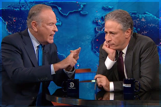 Bill O'Reilly, Jon Stewart (Comedy Central)