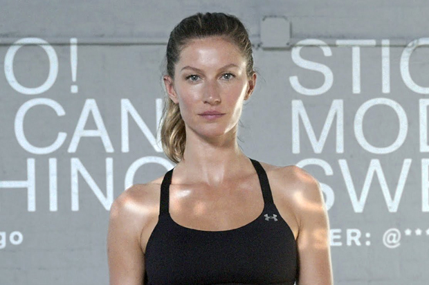 Gisele Bündchen in Under Armour's "I Will Want What I Want" ad (YouTube/Under Armour)