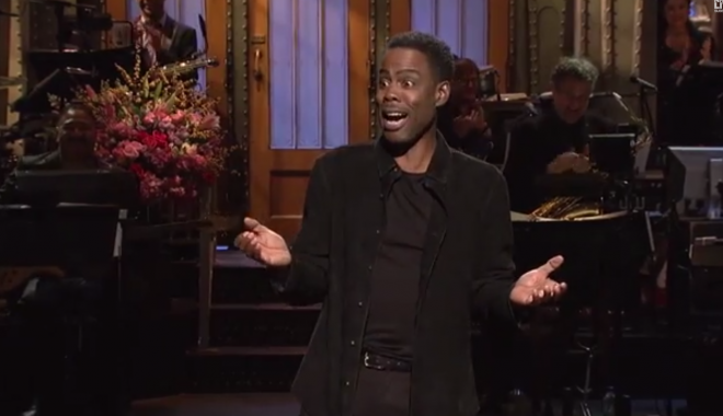 Chris Rock's "SNL" monologue (NBC/"Saturday Night Live")
