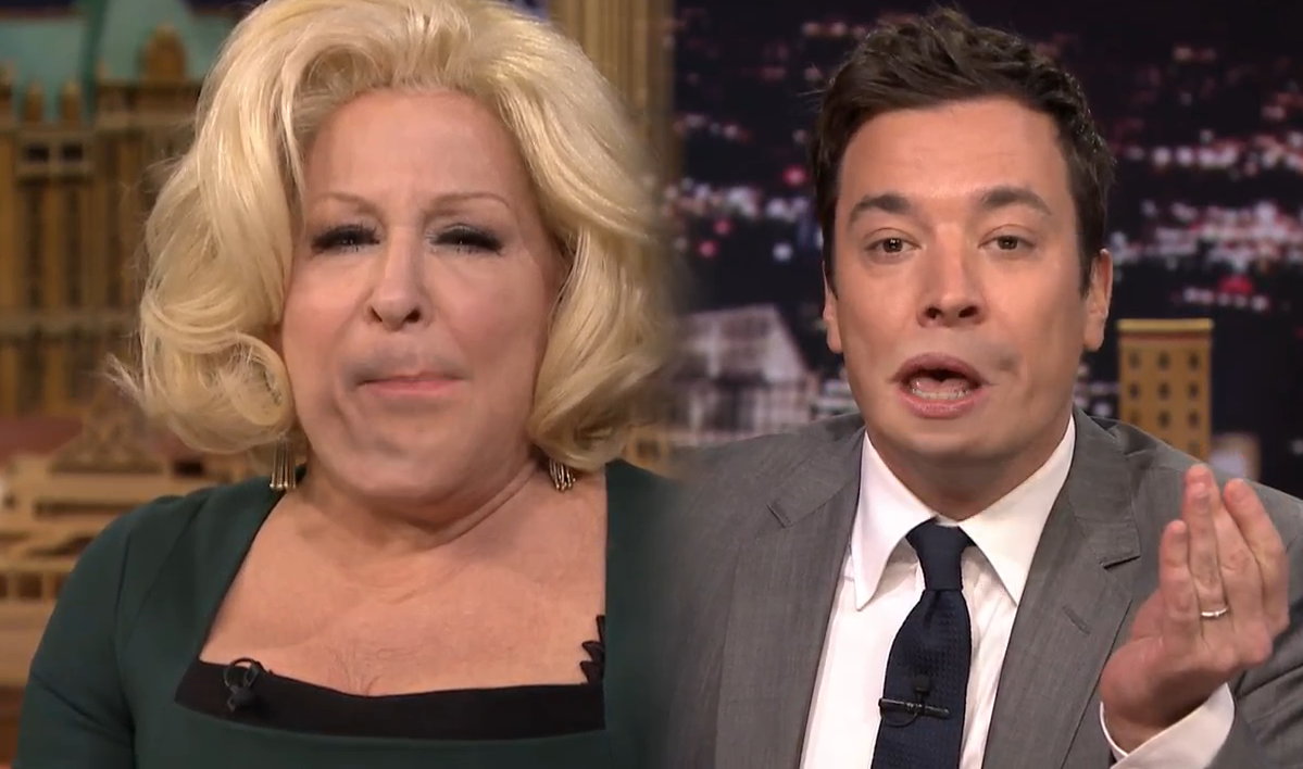 Bette Midler and Jimmy Fallon (NBC)