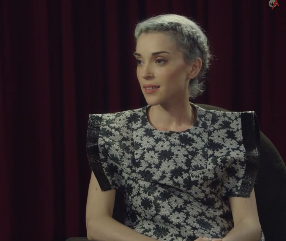 Annie Clark from St. Vincent ("Sound Advice")