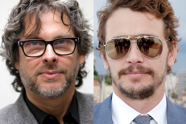 Michael Chabon, James Franco (AP/Seth Wenig/Todd Williamson)