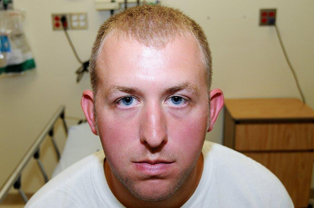 St. Louis County Prosecutor's Office photo shows Ferguson, Missouri police officer Darren Wilson photo taken shortly after August 9, 2014 shooting of Michael Brown, presented to the grand jury and made available on November 24, 2014. (Reuters)