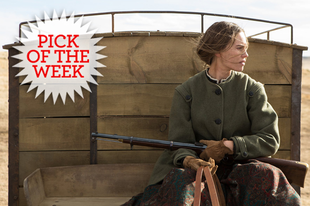Hilary Swank in "The Homesman" (Roadside Attractions)