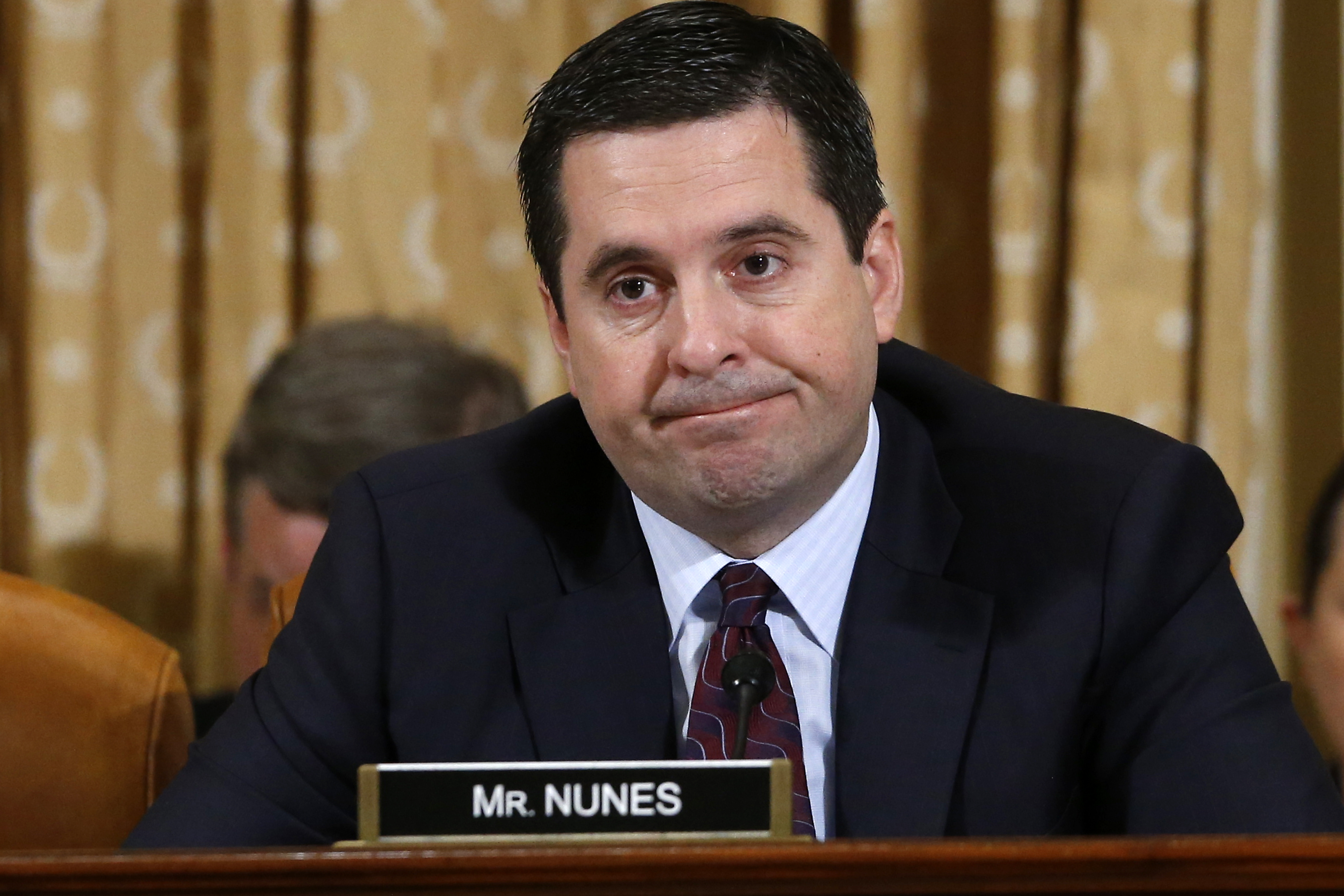 FILE - In this May 17, 2013 file photo, Rep. Devin Nunes, R-Calif. is seen on Capitol Hill in Washington. Republicans retained control of the House in this weeks election, but because of retirements and party-imposed term limits on committee chairmen, more than half a dozen committees will be getting new chairmen.  (AP Photo/Charles Dharapak, File) (AP)