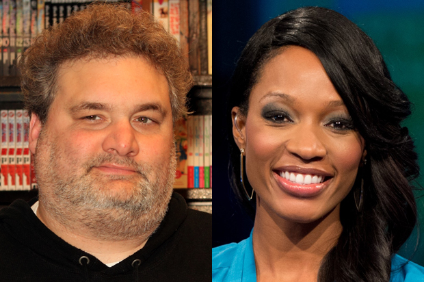 Artie Lange, Cari Champion (AP/Owen Sweeney/ESPN)