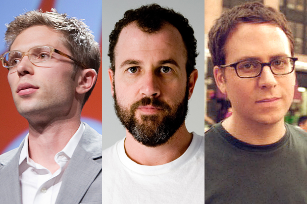 Jonah Lehrer, James Frey, Stephen Glass (Wikicommons/Kris Krüg/HarperCollins/Terry Richardson/Simon & Schuster/David Bartolomi)