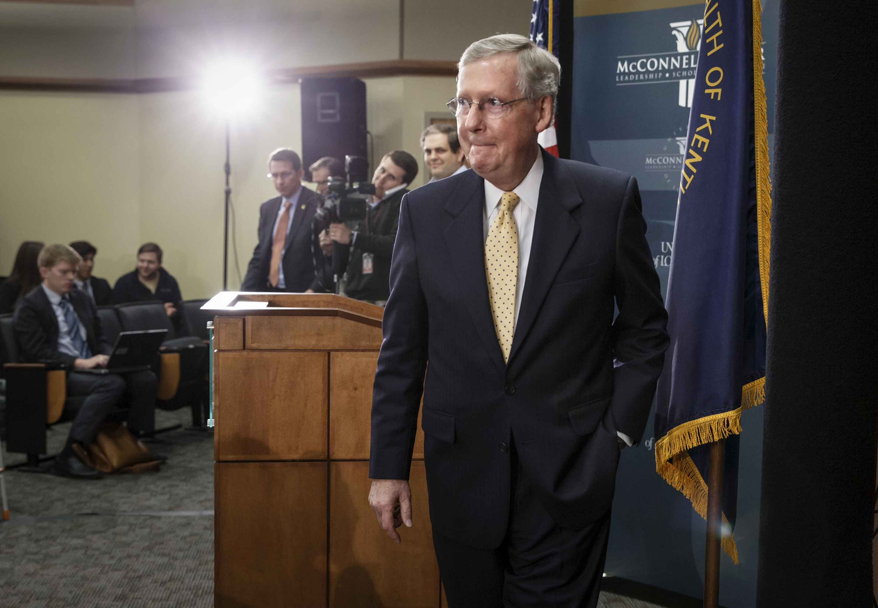 Senator Mitch McConnell (AP)
