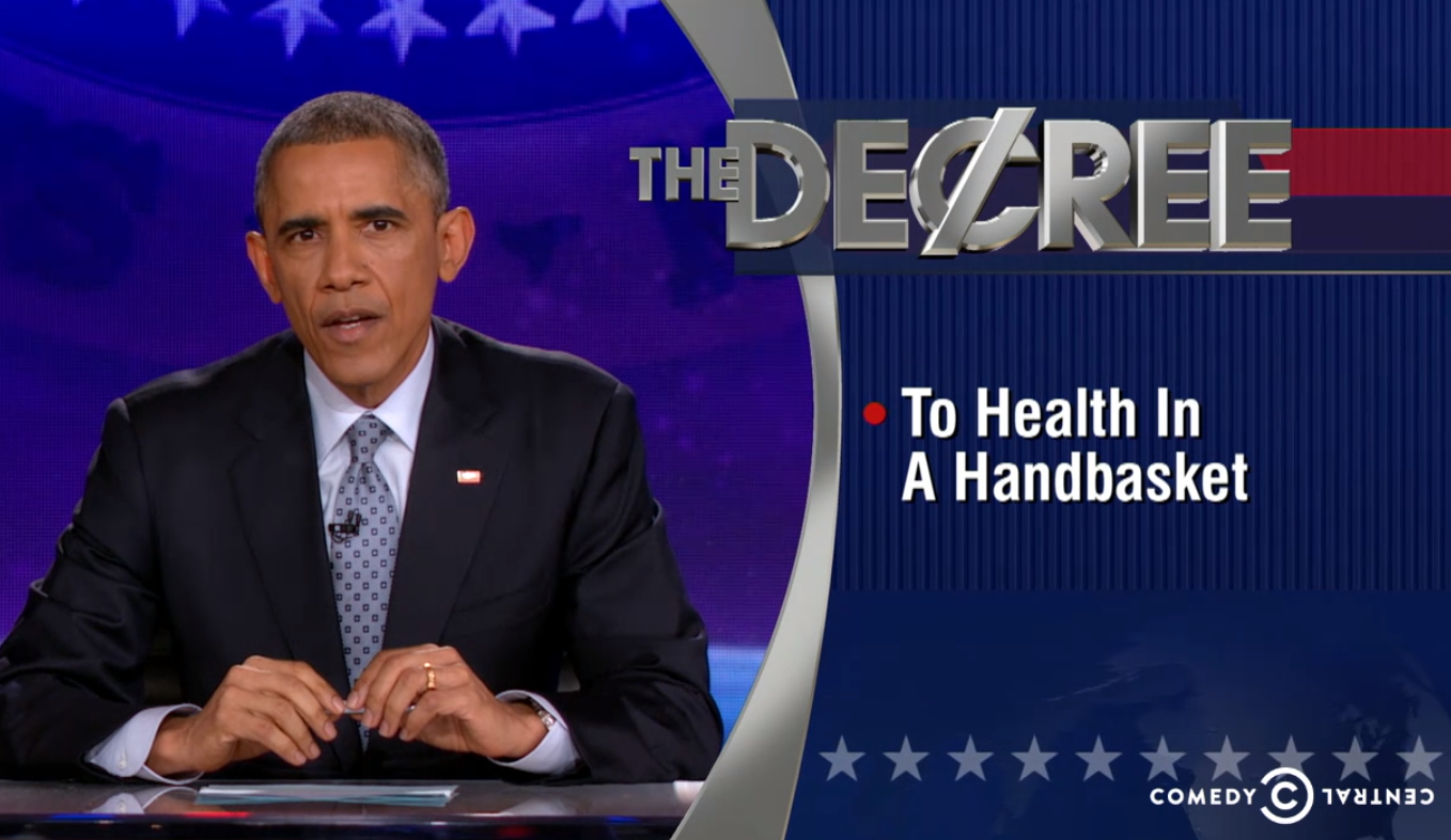 President Obama "The Decree" (Comedy Central)