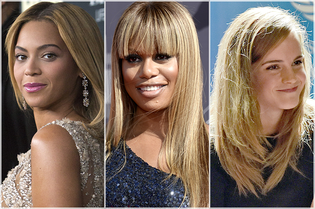 Beyonce, Laverne Cox, Emily Watson (Reuters/Andrew Kelly/Lucy Nicholson/AP/Matilde Campodonico)