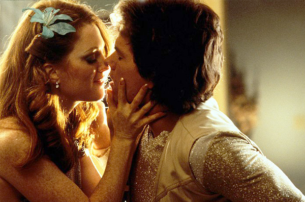 Julianne Moore and Mark Wahlberg in "Boogie Nights" (New Line Cinema)