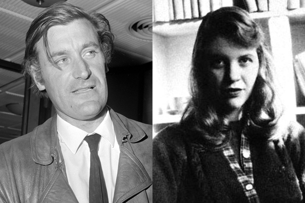 Ted Hughes, Sylvia Plath (AP)