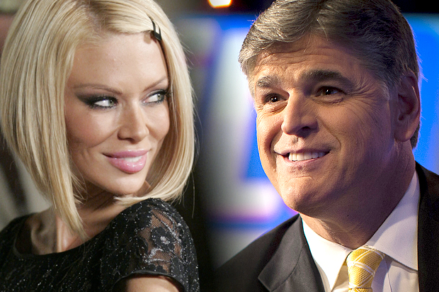 Jenna Jameson, Sean Hannity (AP/Dan Steinberg/Reuters/Mike Segar/Photo montage by Salon)