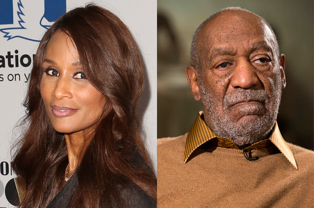 Beverly Johnson, Bill Cosby (AP/Brian Dowling/Evan Vucci)