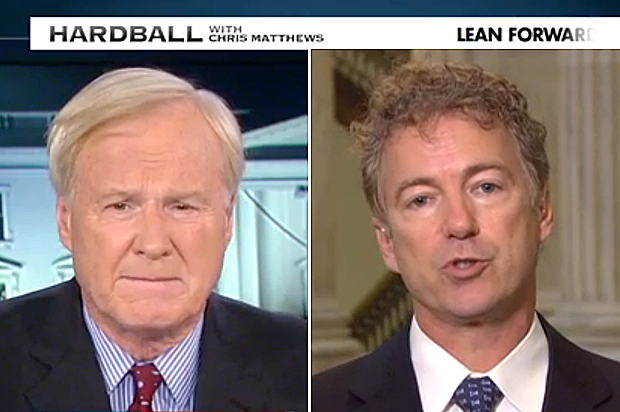 Chris Matthews, Rand Paul (MSNBC)