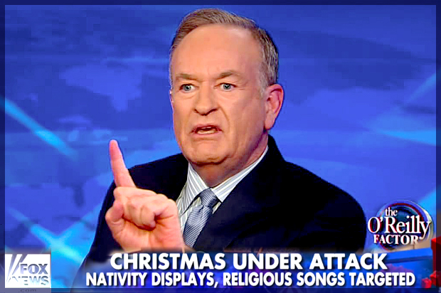Bill O'Reilly (Fox News/Screen montage by Salon)