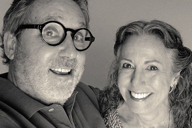 A photo of the author and her husband