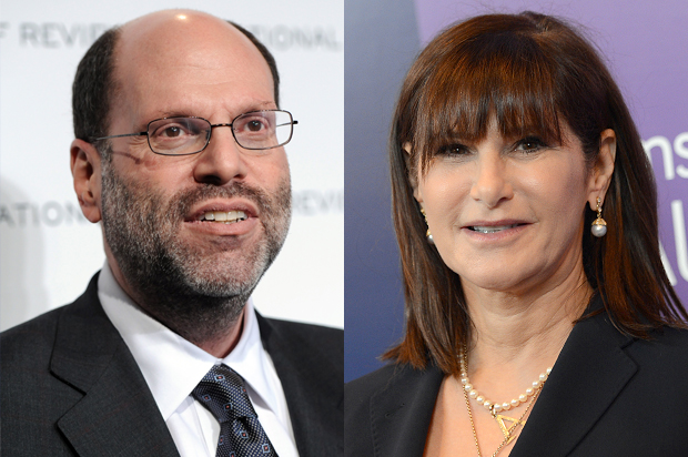 Scott Rudin, Amy Pascal (AP/Evan Agostini/Jordan Strauss)