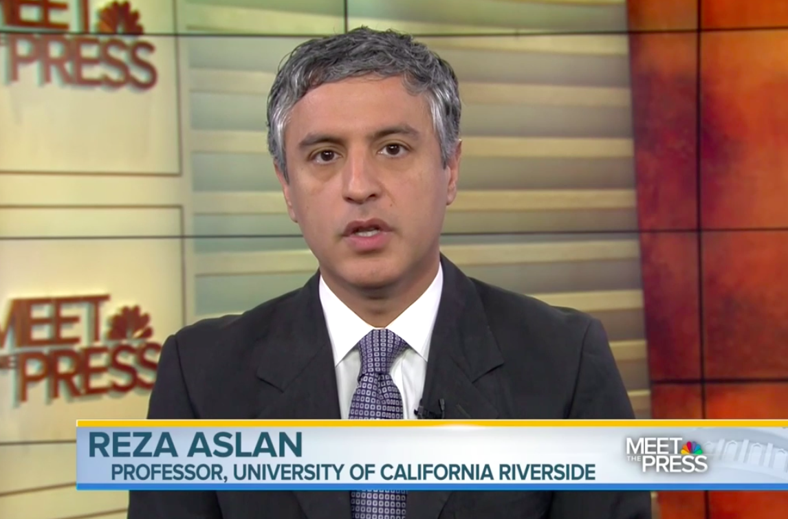 Reza Aslan on "Meet the Press" (NBC)
