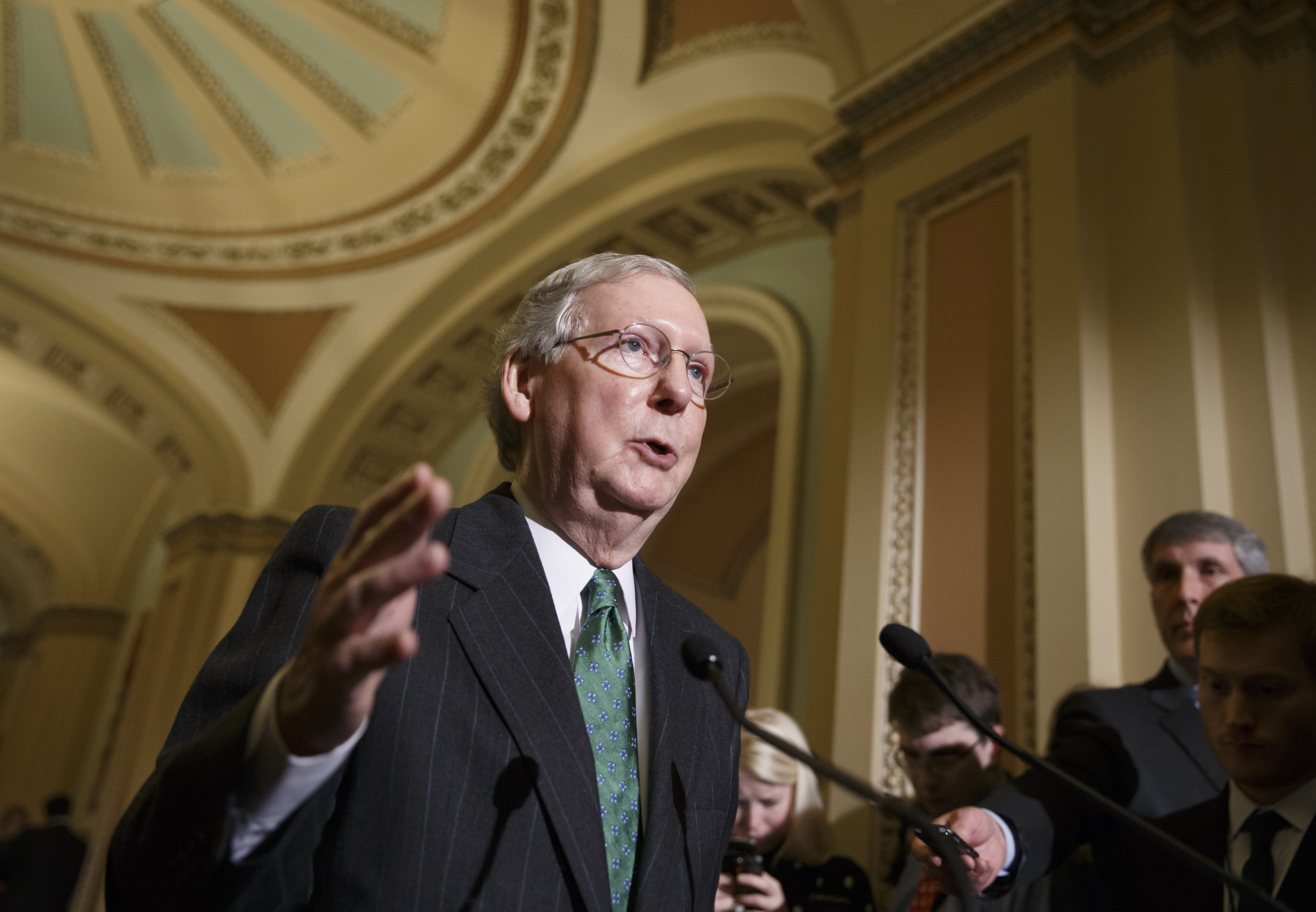 Senate Majority Leader Mitch McConnell, R-Ky. (AP Photo/J. Scott Applewhite, File)