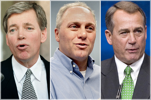 (AP/Harry Cabluck/Melinda Deslatte/Reuters/Jonathan Ernst)