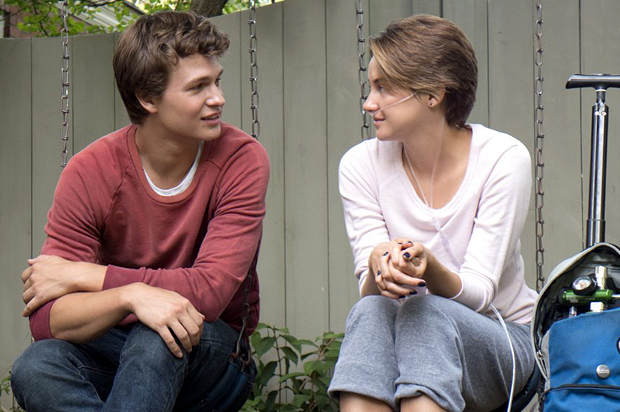 Ansel Elgort and Shailene Woodley in "The Fault in Our Stars" (Twentieth Century Fox)