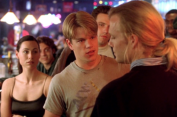 Minnie Driver and Matt Damon in "Good Will Hunting" (Miramax Pictures)