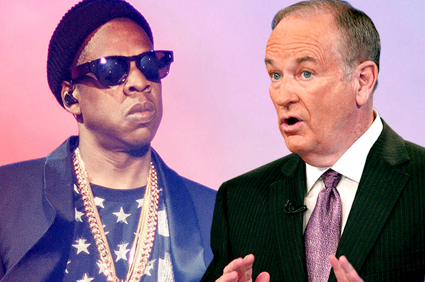 Jay Z, Bill O'Reilly (AP/Robin Harper/Kathy Willens/Photo montage by Salon)