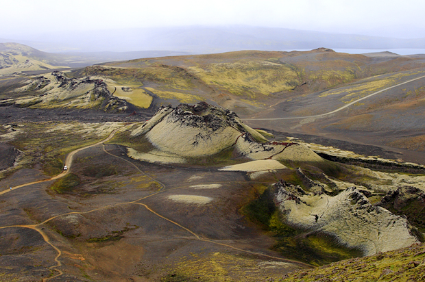 The Laki Crater in Iceland. (<a href='http://www.shutterstock.com/gallery-364483p1.html'>Rudolf Tepfenhart</a> via <a href='http://www.shutterstock.com/'>Shutterstock</a>)