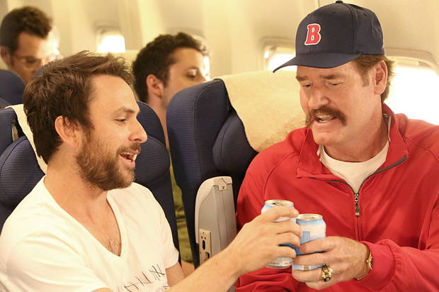 Charlie Day and Wade Boggs in "It's Always Sunny in Philadelphia" (FX)